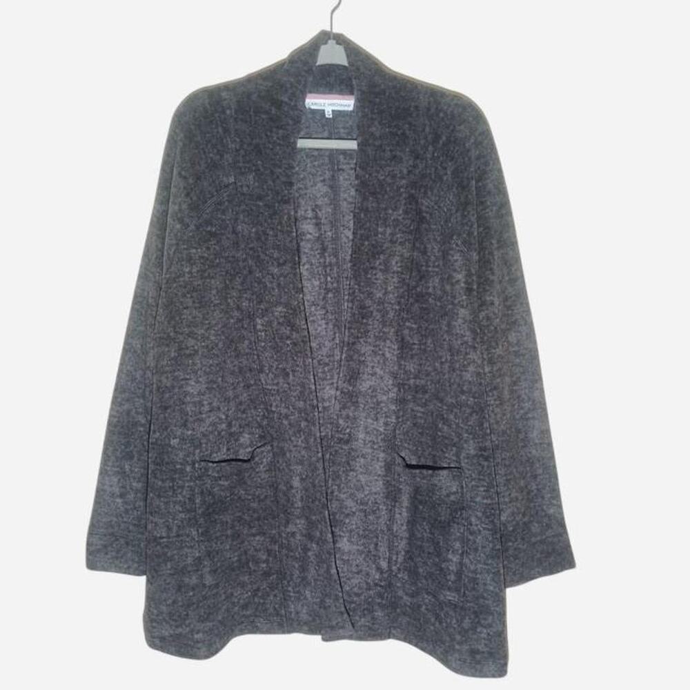 Carole Hochman gray cardigan size XL